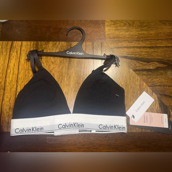 NWT CLAVIN KLEIN CALVIN KLEIN 2 WAY STRAPS CONVENCIONAL & Cross back SIZE S - Picture 4 of 5